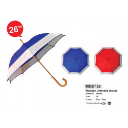 WDS 126 Wooden Umbrella (Auto)